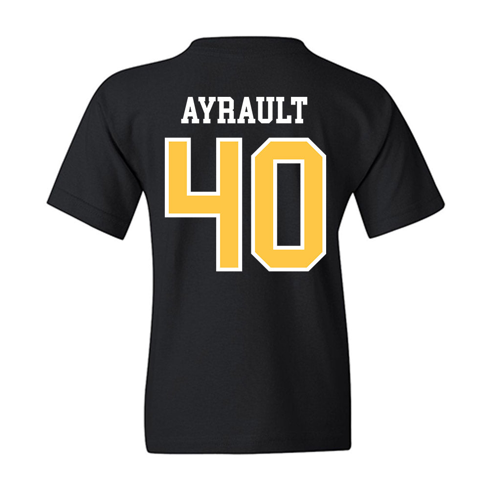 Wayne State - NCAA Men's Basketball : Adam Ayrault - Classic Shersey Youth T-Shirt-1