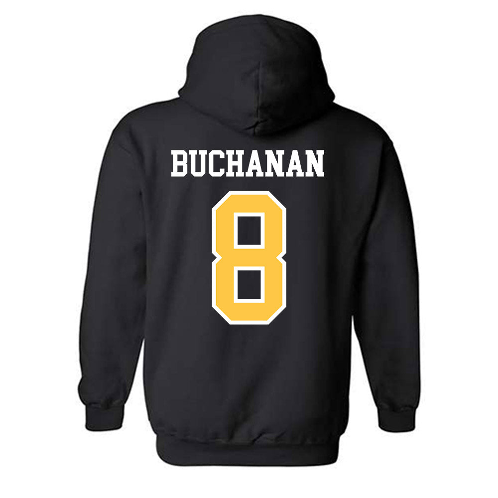 Wayne State - NCAA Football : Clifton Buchanan - Classic Shersey Hooded Sweatshirt-1