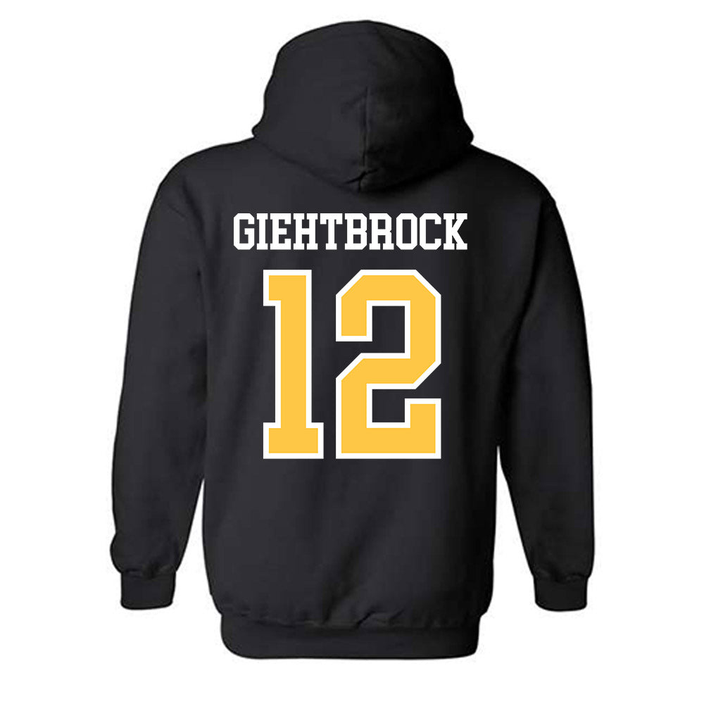 Wayne State - NCAA Women's Volleyball : Paige Giehtbrock - Classic Shersey Hooded Sweatshirt-1