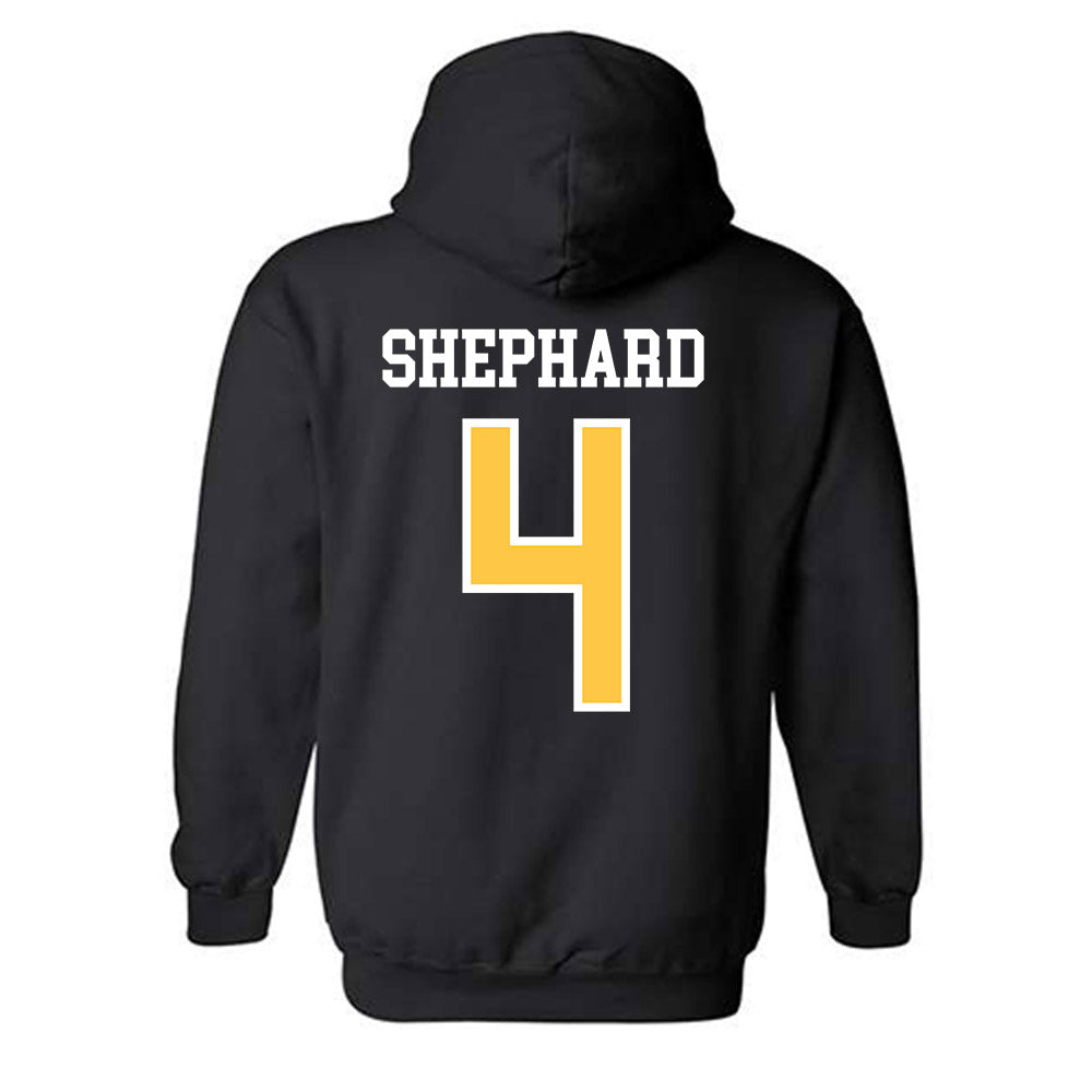 Wayne State - NCAA Football : Malik Shephard - Classic Shersey Hooded Sweatshirt-1