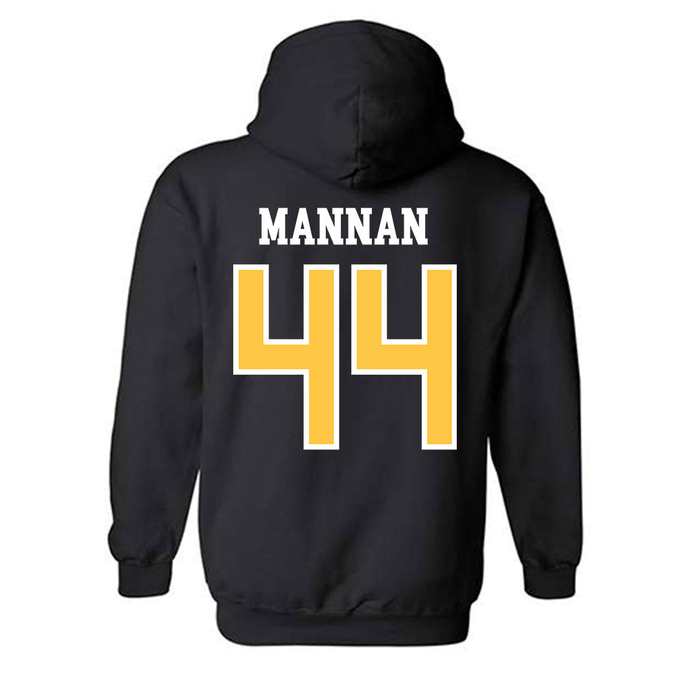 Wayne State - NCAA Men's Basketball : Braylon Mannan - Classic Shersey Hooded Sweatshirt-1