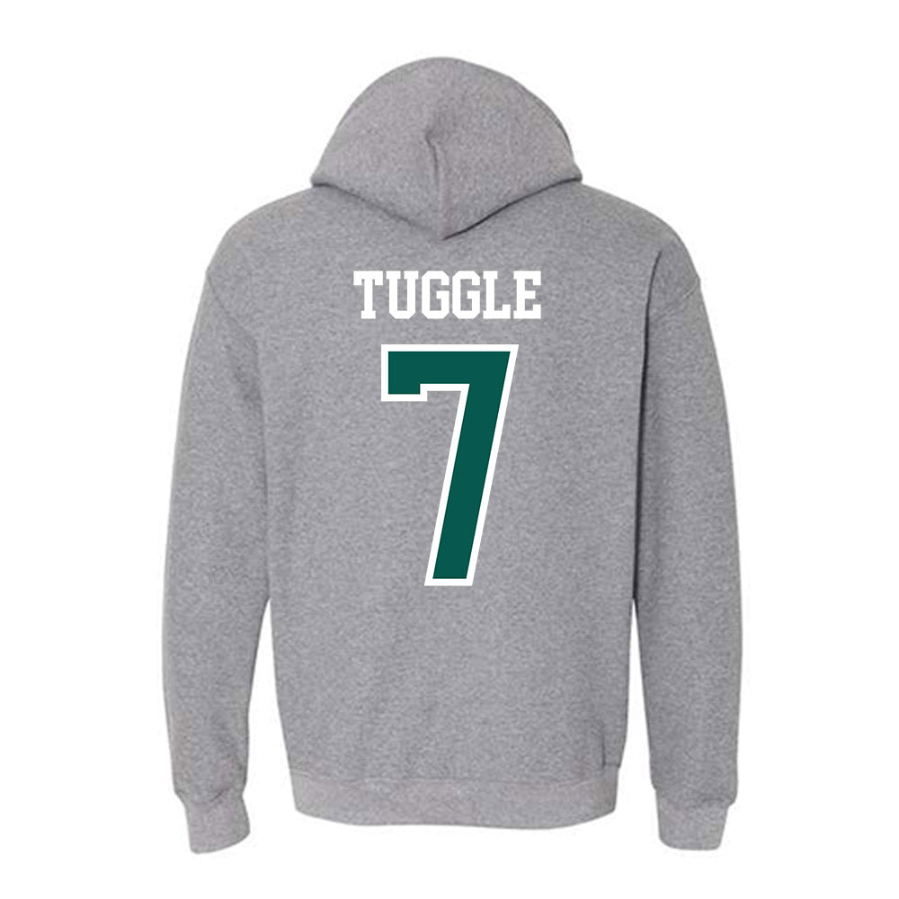 Wayne State - NCAA Football : Justyz Tuggle - Classic Shersey Hooded Sweatshirt-1