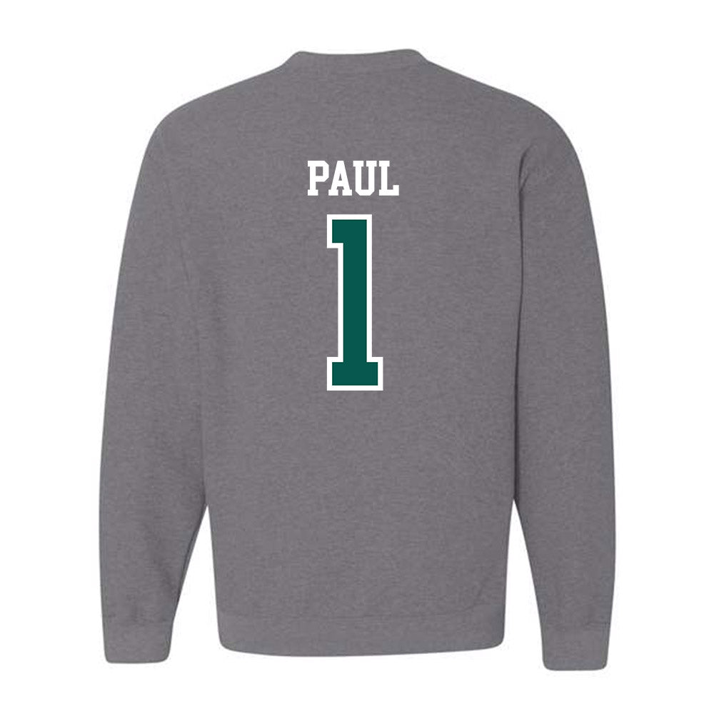 Wayne State - NCAA Men's Basketball : Carlos Paul - Classic Shersey Crewneck Sweatshirt-1