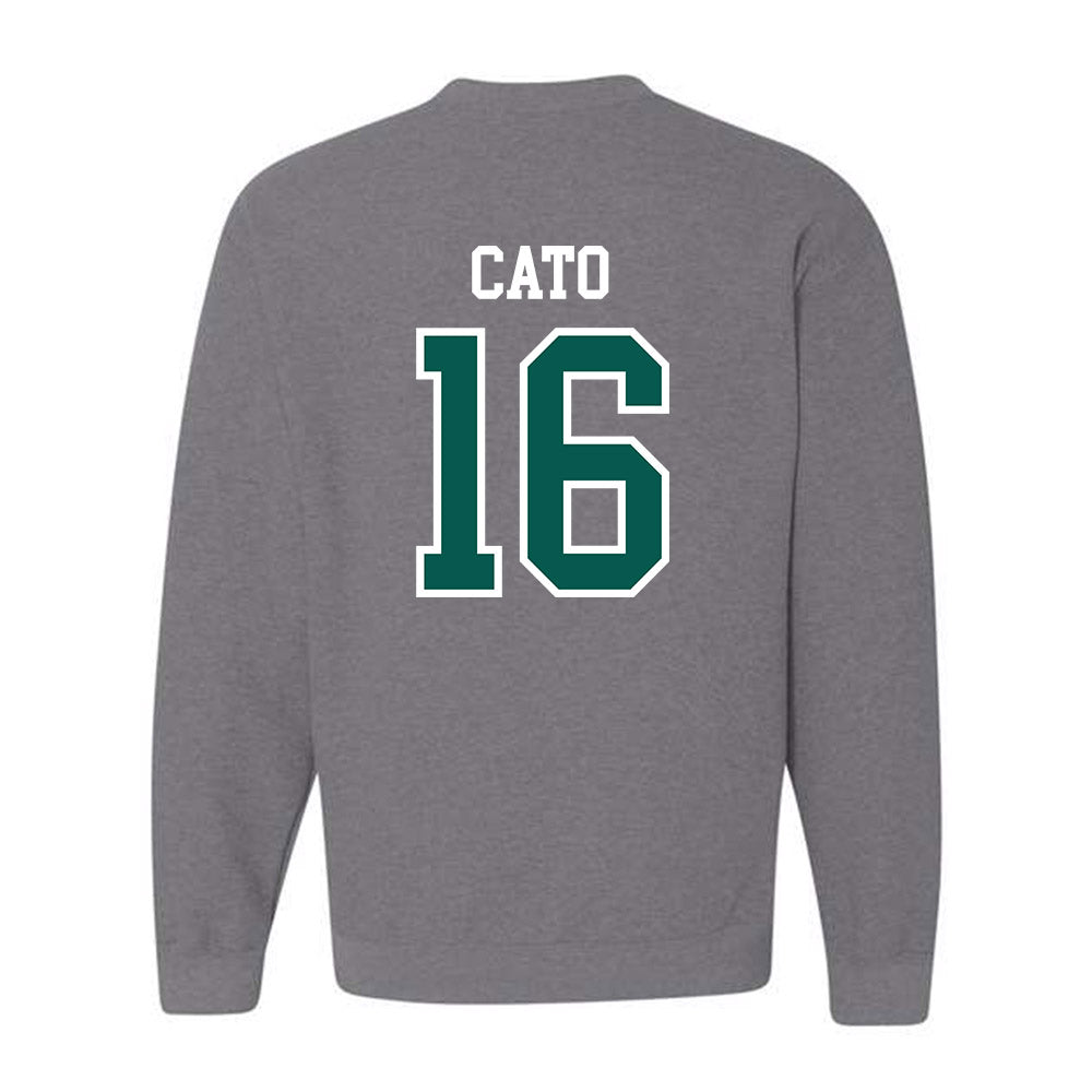 Wayne State - NCAA Football : Phillip Cato - Classic Shersey Crewneck Sweatshirt-1