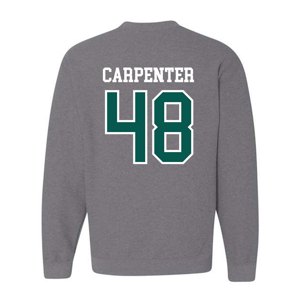 Wayne State - NCAA Football : Brock Carpenter - Classic Shersey Crewneck Sweatshirt-1