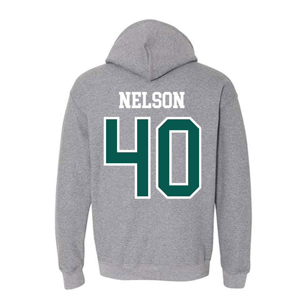 Wayne State - NCAA Football : Johnny Nelson - Classic Shersey Hooded Sweatshirt-1