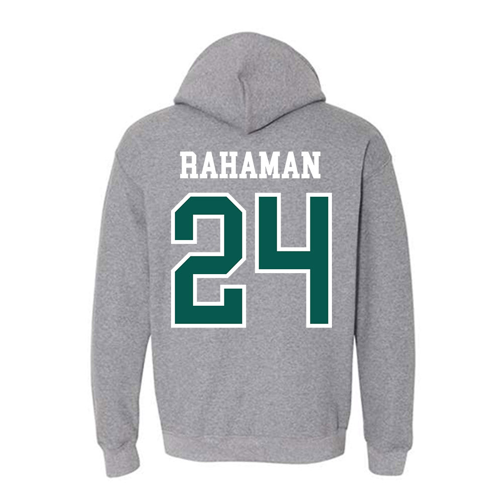 Wayne State - NCAA Football : Jasir Rahaman - Classic Shersey Hooded Sweatshirt-1