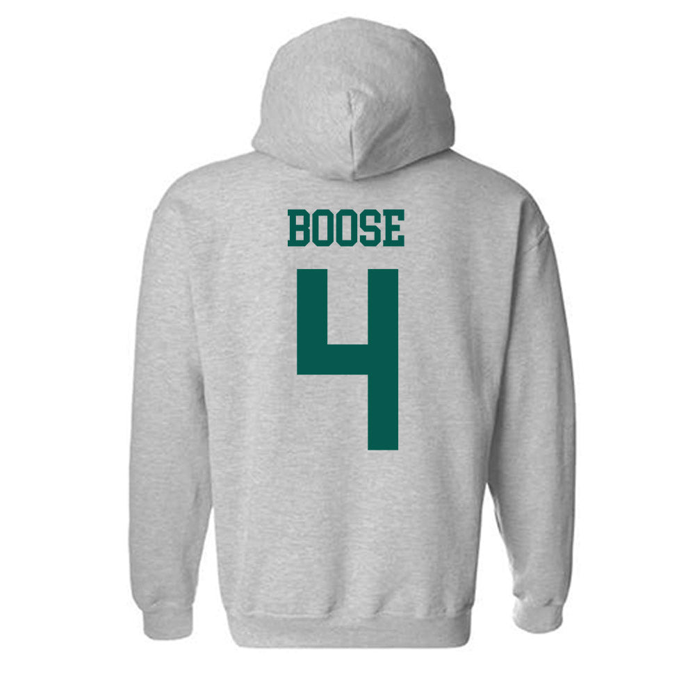 Wayne State - NCAA Men's Basketball : JaKobie Boose - Classic Shersey Hooded Sweatshirt-1