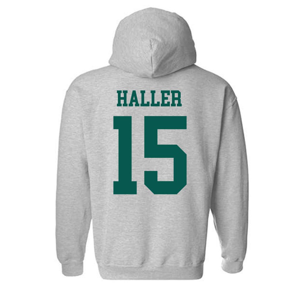 Wayne State - NCAA Football : Amauri Haller - Classic Shersey Hooded Sweatshirt-1
