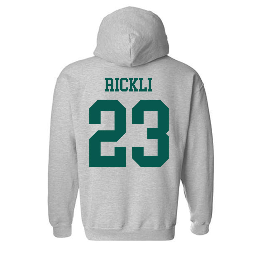 Wayne State - NCAA Women's Basketball : Aj Rickli - Classic Shersey Hooded Sweatshirt-1