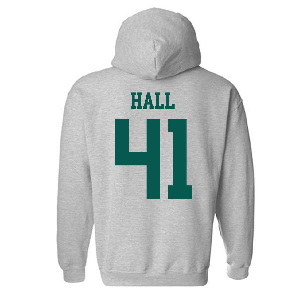 Wayne State - NCAA Football : Zaiden Hall - Classic Shersey Hooded Sweatshirt-1