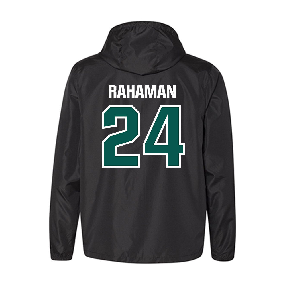Wayne State - NCAA Football : Jasir Rahaman - Windbreaker-1
