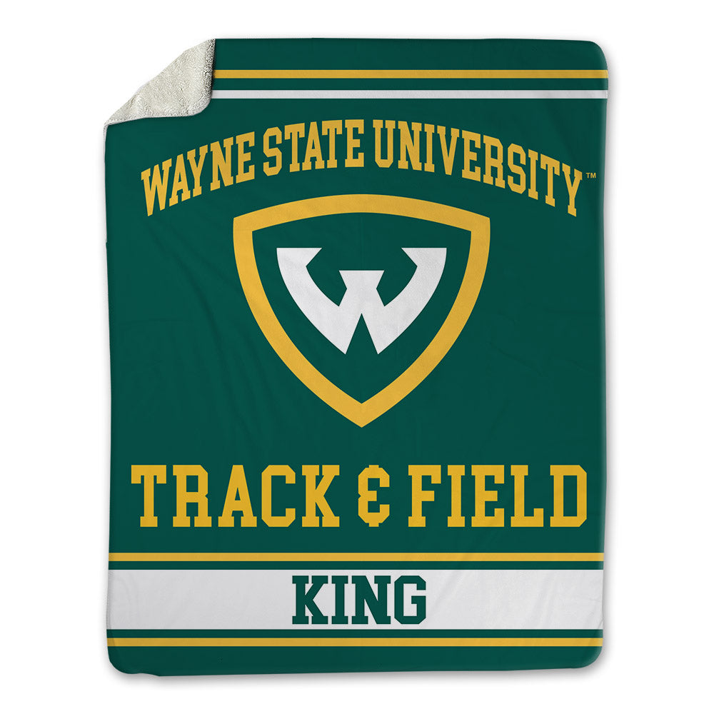 Wayne State - NCAA Women's Track & Field : Edimari King - Blanket-0