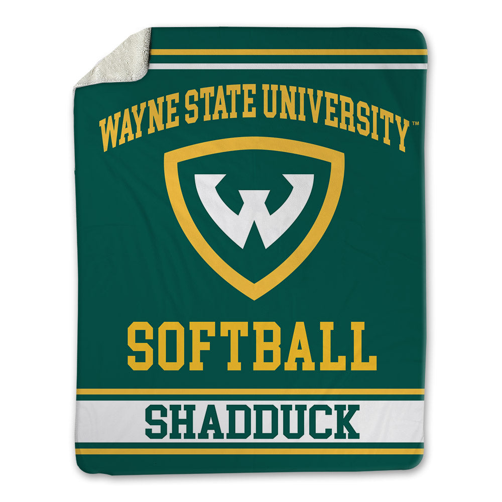 Wayne State - NCAA Softball : Kyra Shadduck - Blanket-0
