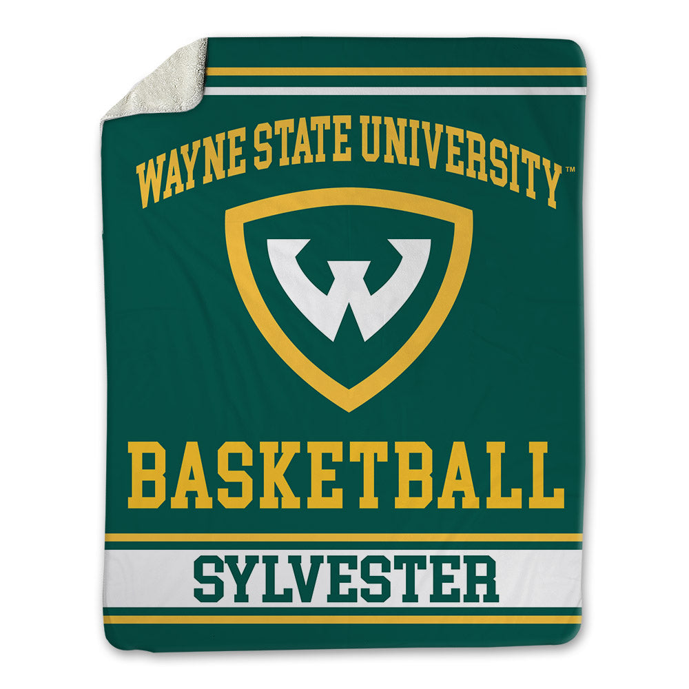 Wayne State - NCAA Women's Basketball : Komara Sylvester - Blanket-0