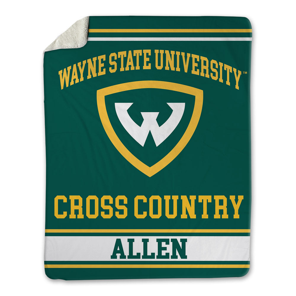 Wayne State - NCAA Men's Cross Country : Parks Allen - Blanket-0