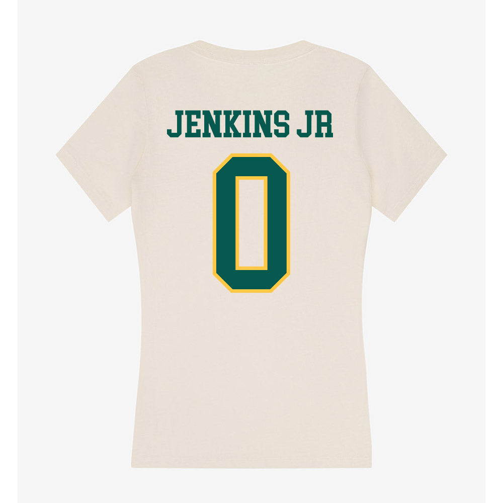 Wayne State - NCAA Football : Michael Jenkins jr - Classic Shersey Women's V-Neck T-Shirt-1