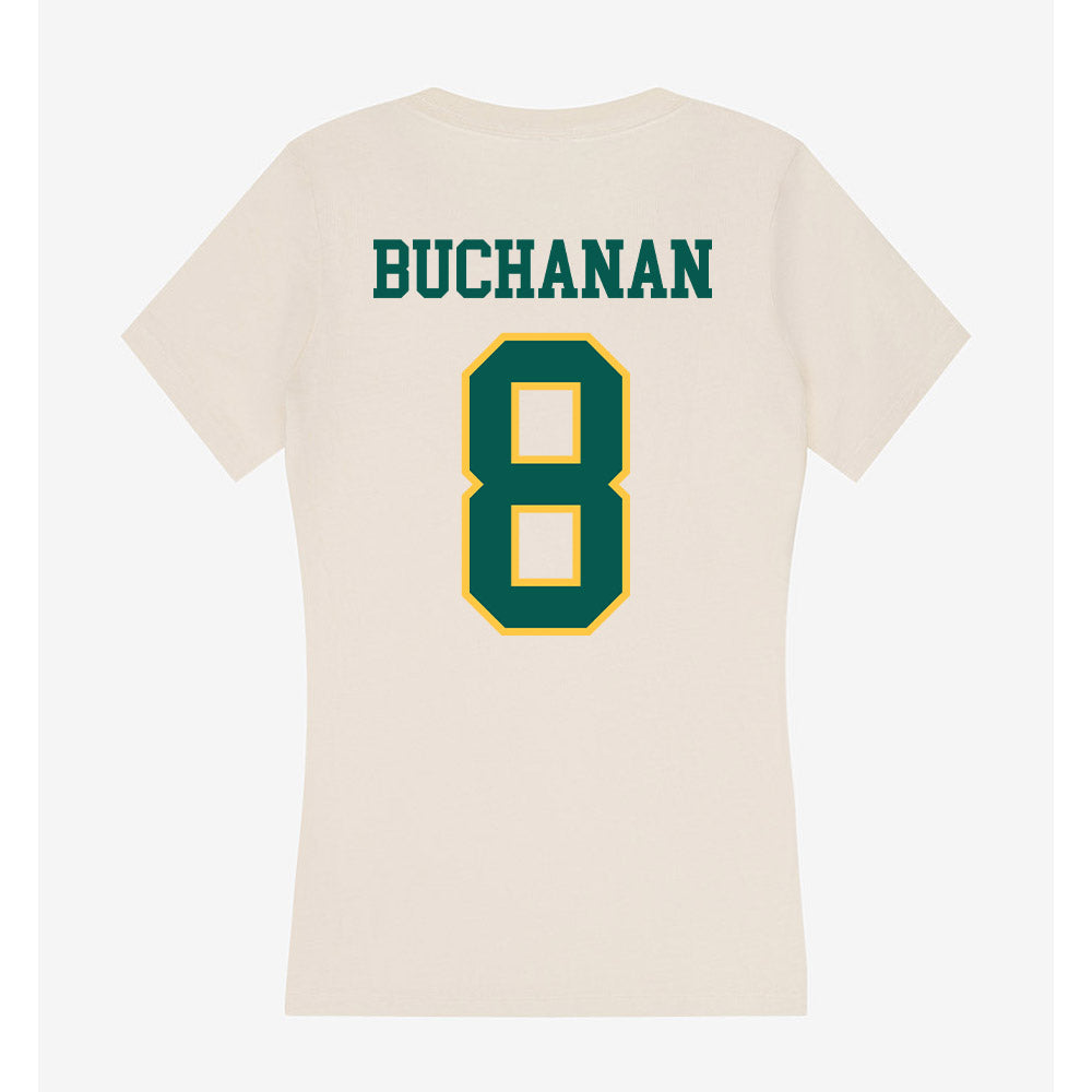Wayne State - NCAA Football : Clifton Buchanan - Classic Shersey Women's V-Neck T-Shirt-1