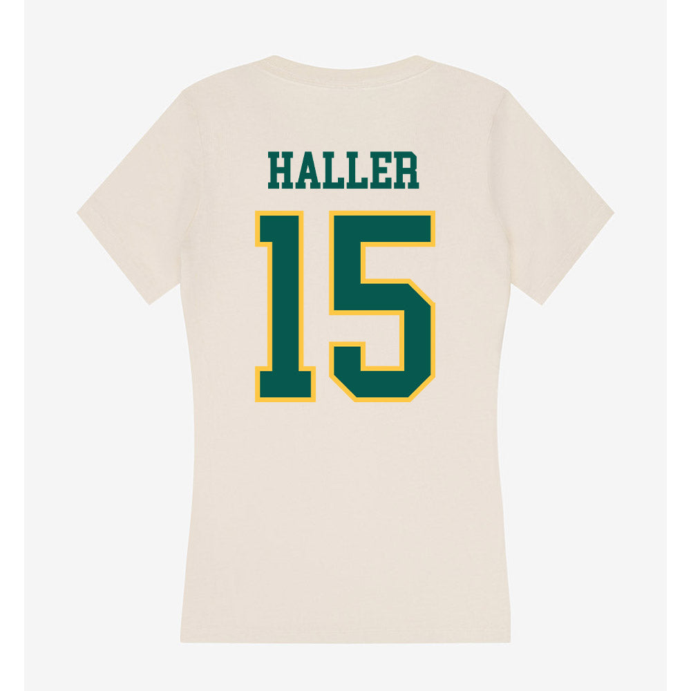 Wayne State - NCAA Football : Amauri Haller - Classic Shersey Women's V-Neck T-Shirt-1