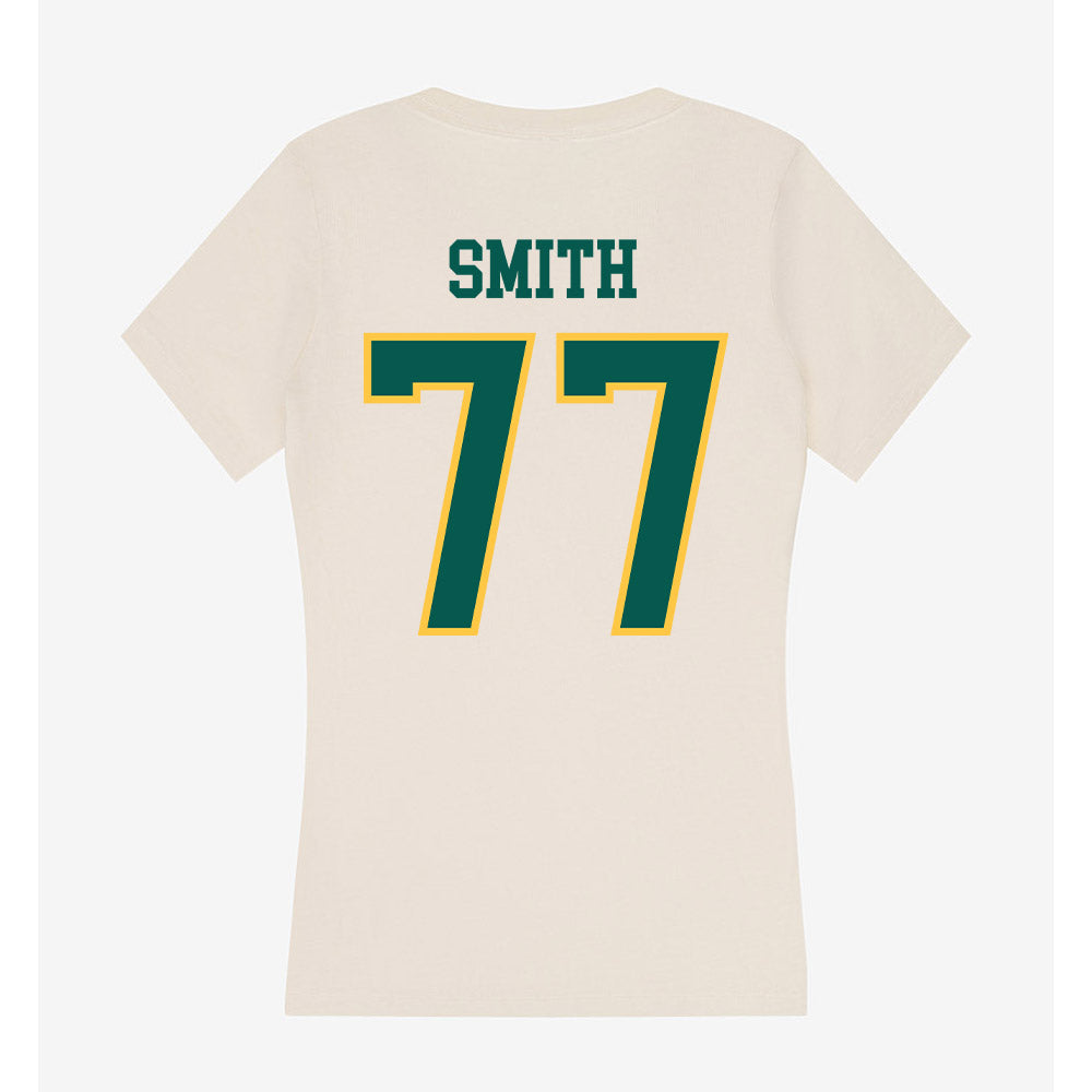 Wayne State - NCAA Football : Keathan Smith - Classic Shersey Women's V-Neck T-Shirt-1