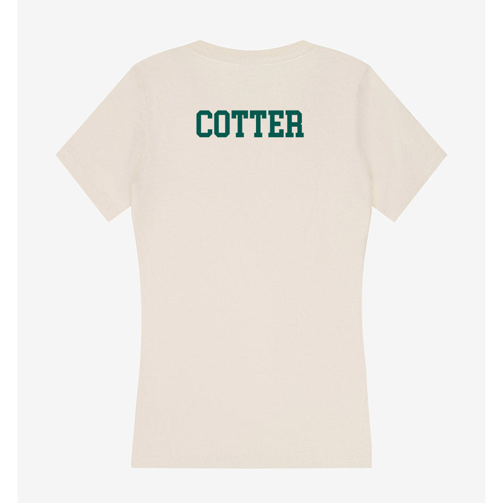 Wayne State - NCAA Women's Track & Field : Richelle Cotter - Classic Shersey Women's V-Neck T-Shirt-1