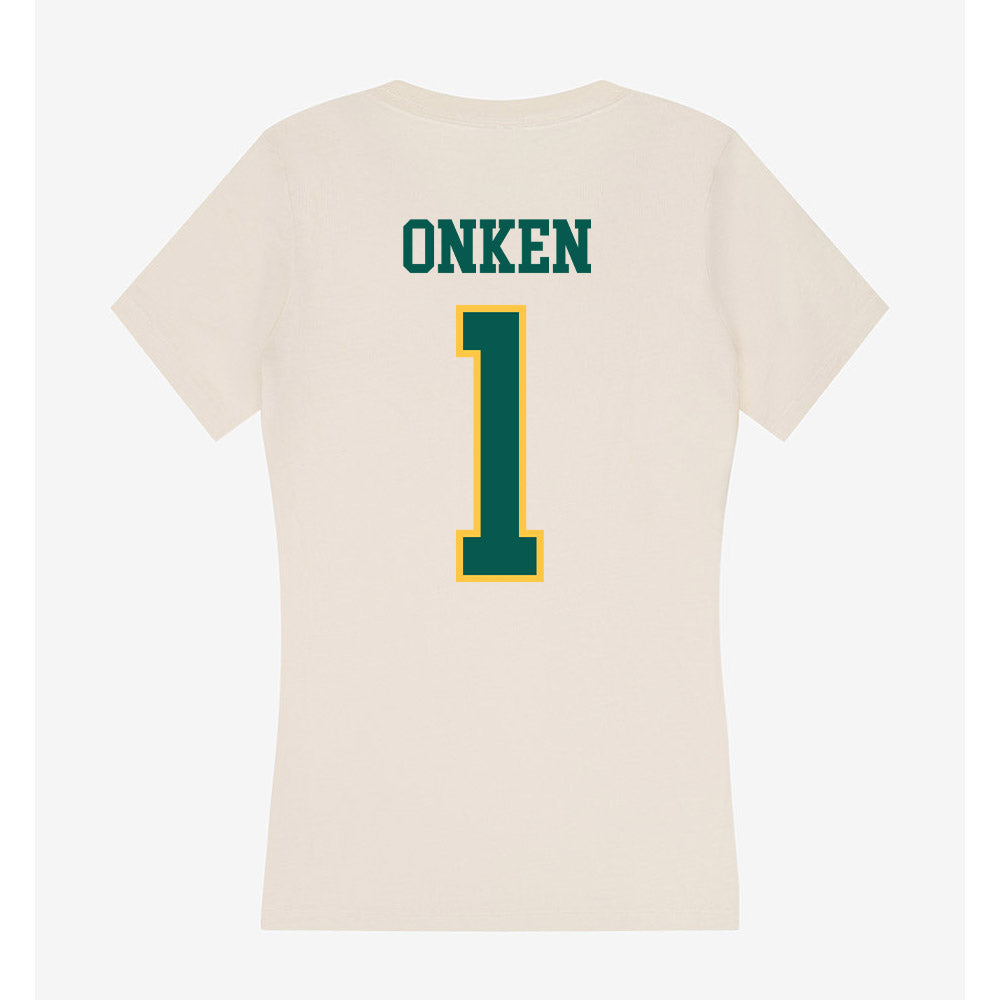 Wayne State - NCAA Women's Volleyball : Marley Onken - Classic Shersey Women's V-Neck T-Shirt-1