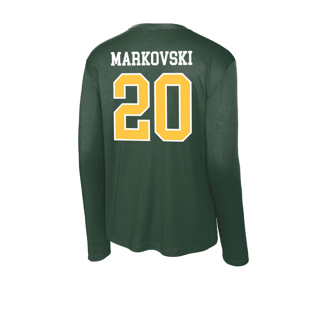 Wayne State - NCAA Football : Anthony Markovski - Classic Shersey Activewear Long Sleeve T-Shirt-1