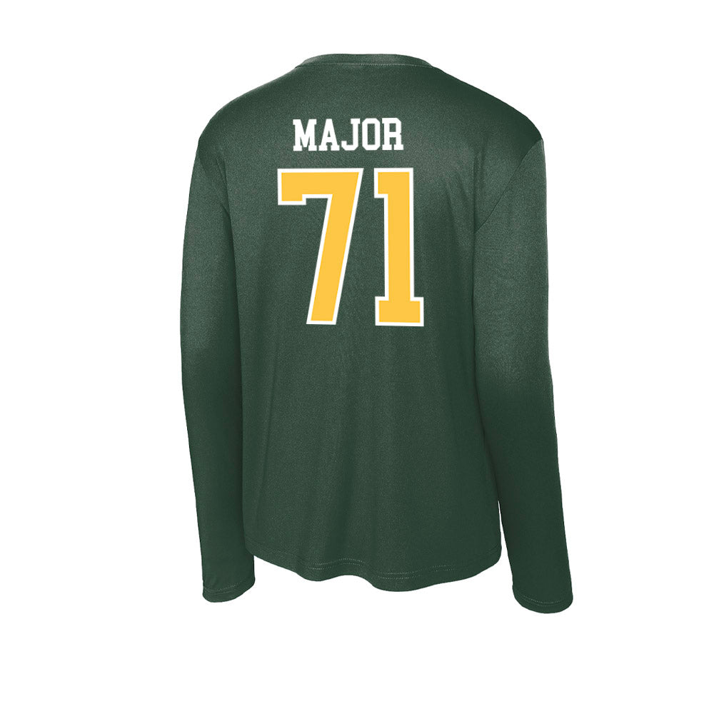 Wayne State - NCAA Football : Jonathan Major - Classic Shersey Activewear Long Sleeve T-Shirt-1