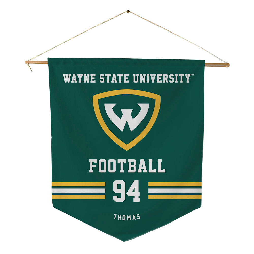 Wayne State - NCAA Football : Michael Thomas - Pennant - 18" x 21"-0
