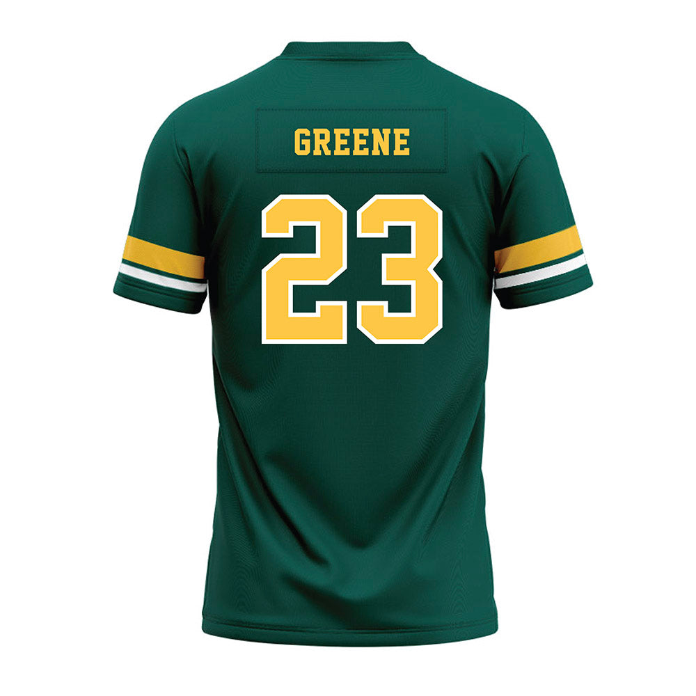 Wayne State - NCAA Football : Torrence Greene - Green Premium Football Jersey-1