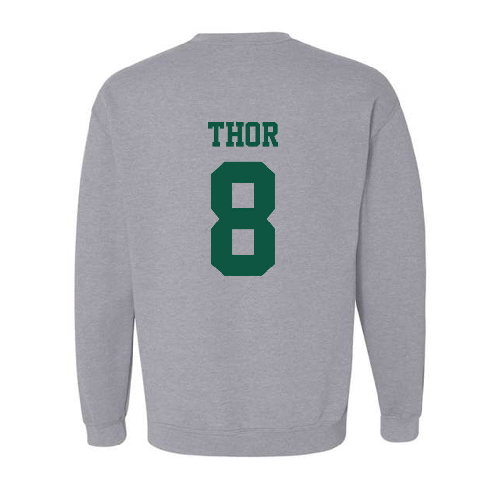Chicago State - NCAA Women's Soccer : Saige Thor - Crewneck Sweatshirt-1