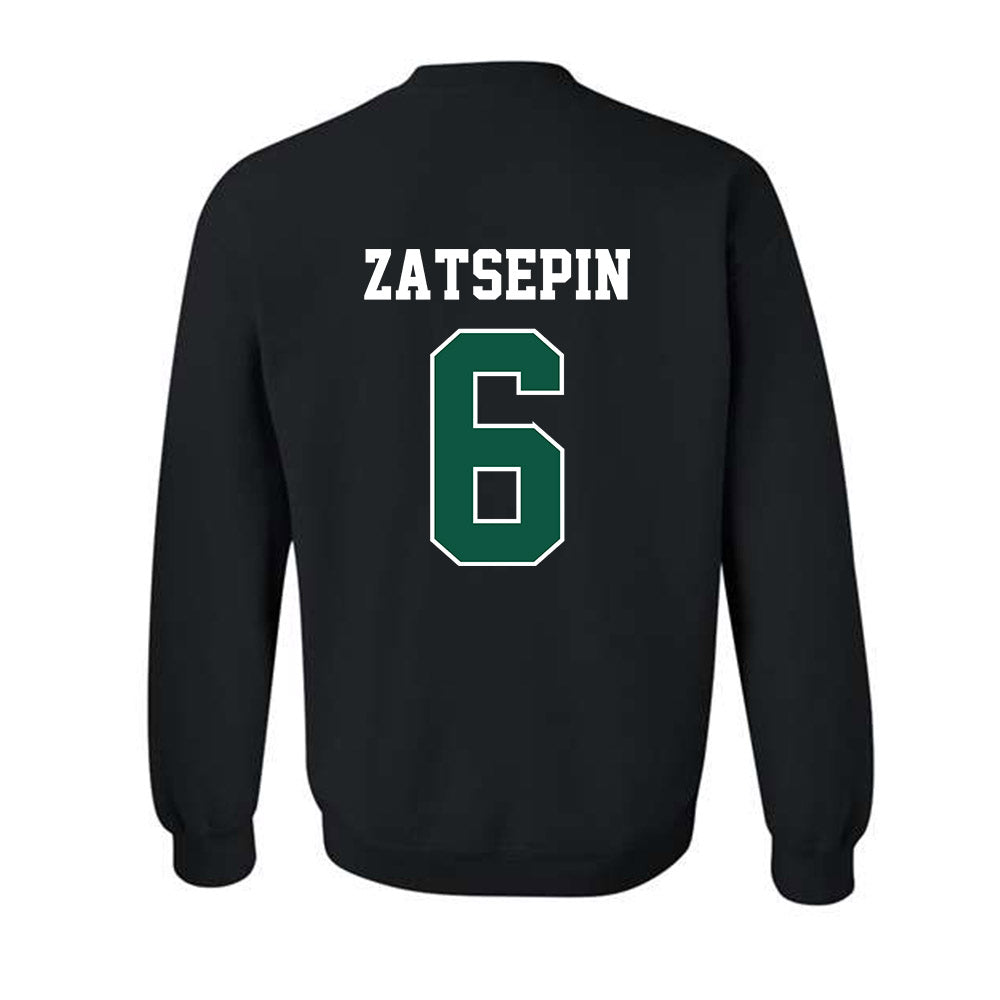 Chicago State - NCAA Men's Basketball : Daniel Zatsepin - Classic Shersey Crewneck Sweatshirt-1