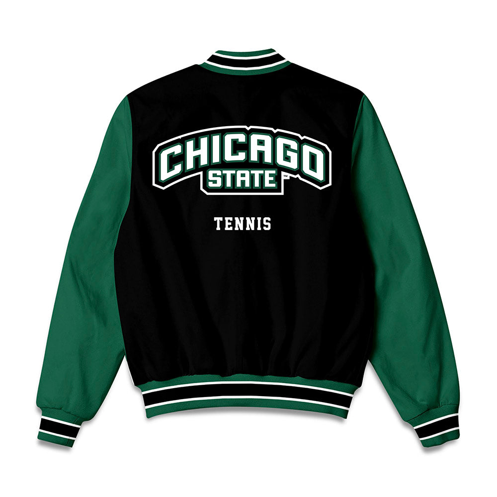 Chicago State - NCAA Men's Tennis : Joao Teixeira - Bomber Jacket-1