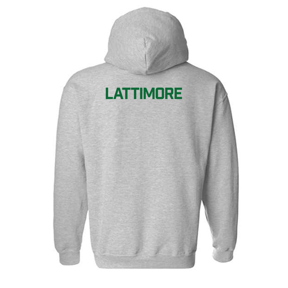 ETBU - NCAA Men's Track & Field : Torrance Lattimore - Classic Shersey Hooded Sweatshirt-1