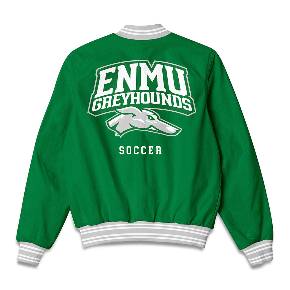 ENMU - NCAA Women's Soccer : Addison Garver - Bomber Jacket-1