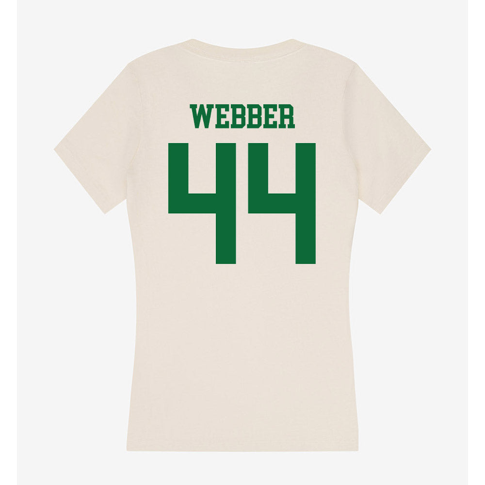 ENMU - NCAA Baseball : Cade Webber - Women's V-Neck T-Shirt-1