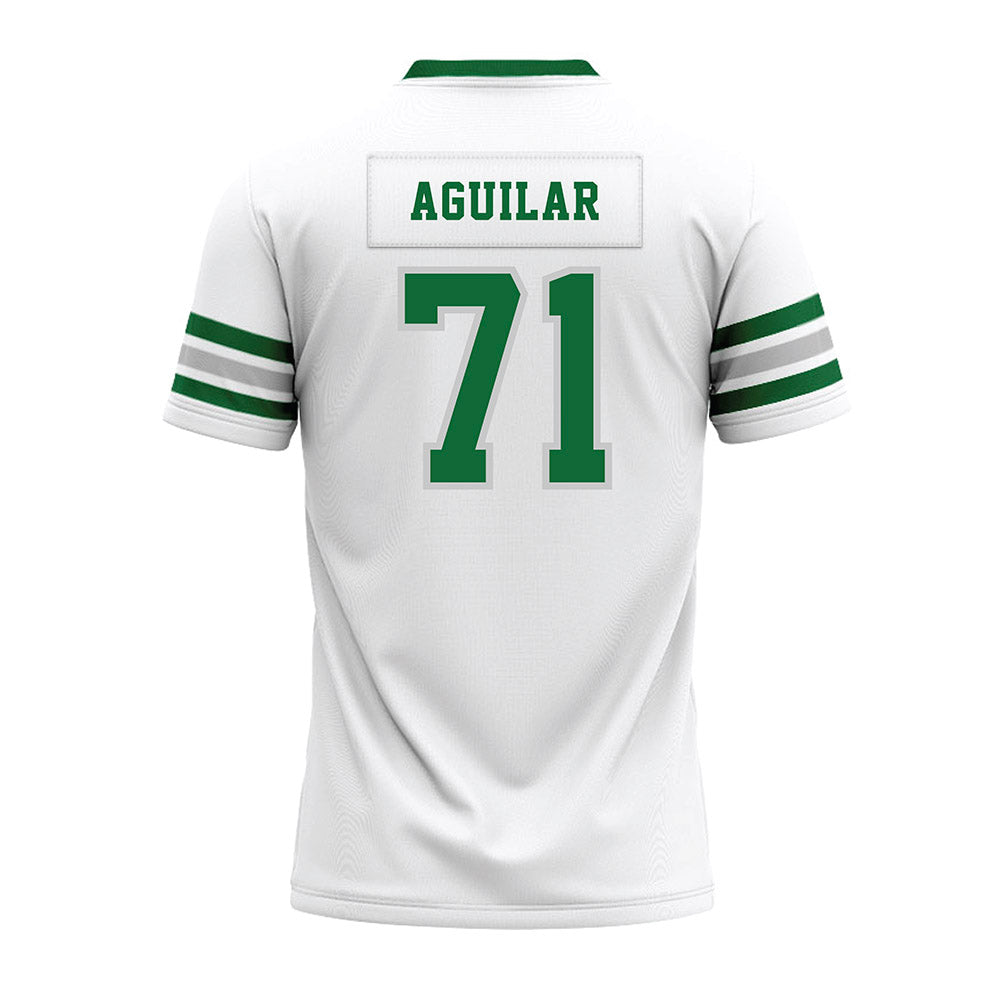 ENMU - NCAA Football : Estevan Aguilar - White Premium Football Jersey-1