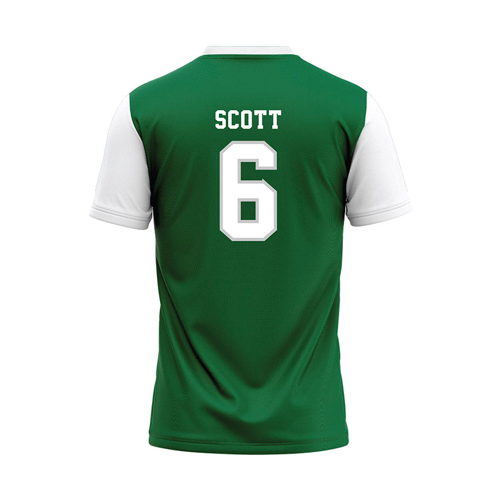ENMU - NCAA Softball : Lorissa Scott - Green Baseball Jersey-1