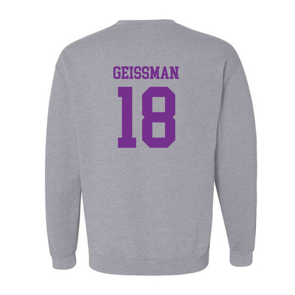 Mount Union - NCAA Men's Volleyball : Owen Geissman - Classic Shersey Crewneck Sweatshirt-1
