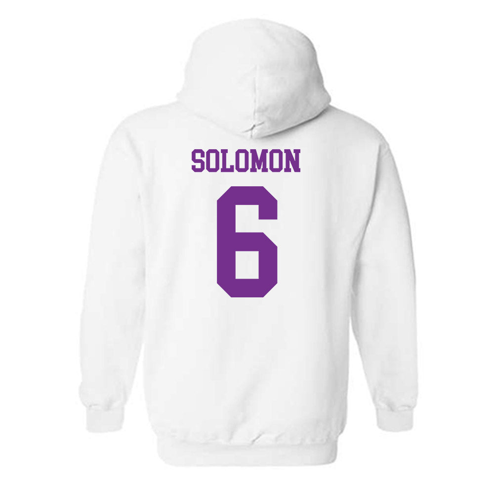 Mount Union - NCAA Football : Stacey Solomon - Classic Shersey Hooded Sweatshirt-1