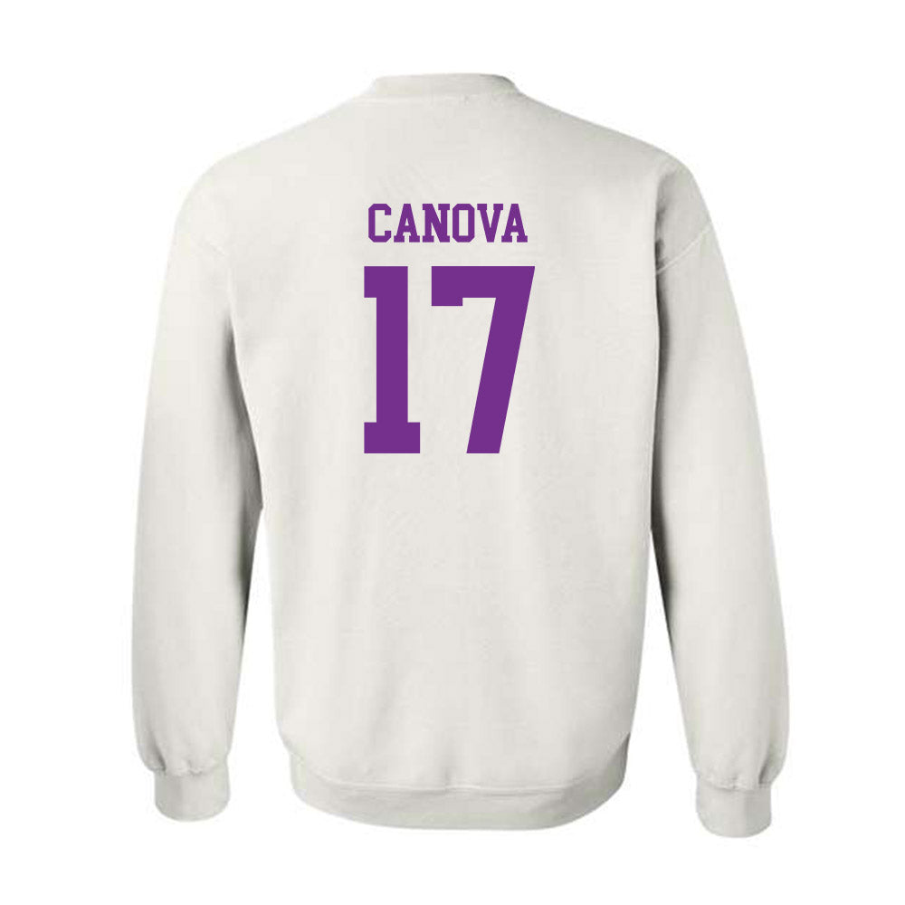 Mount Union - NCAA Football : Clarke Canova - Classic Shersey Crewneck Sweatshirt-1