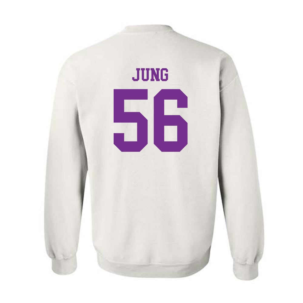 Mount Union - NCAA Baseball : Jake Jung - Classic Shersey Crewneck Sweatshirt-1