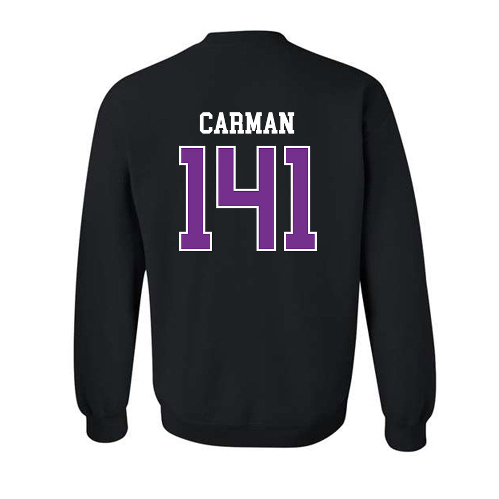 Mount Union - NCAA Wrestling : Joshua Carman - Classic Shersey Crewneck Sweatshirt-1