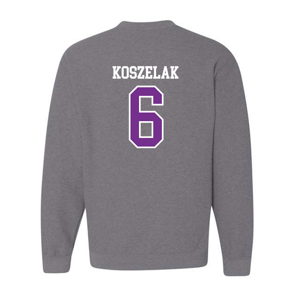 Mount Union - NCAA Men's Volleyball : Peyton Koszelak - Classic Shersey Crewneck Sweatshirt-1