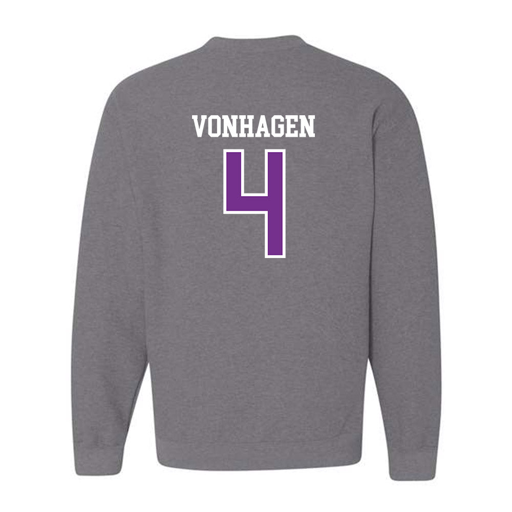 Mount Union - NCAA Football : Konnor VonHagen - Classic Shersey Crewneck Sweatshirt-1