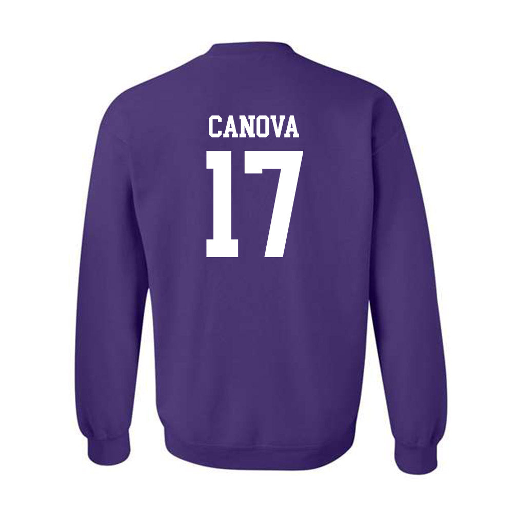 Mount Union - NCAA Football : Clarke Canova - Classic Shersey Crewneck Sweatshirt-1