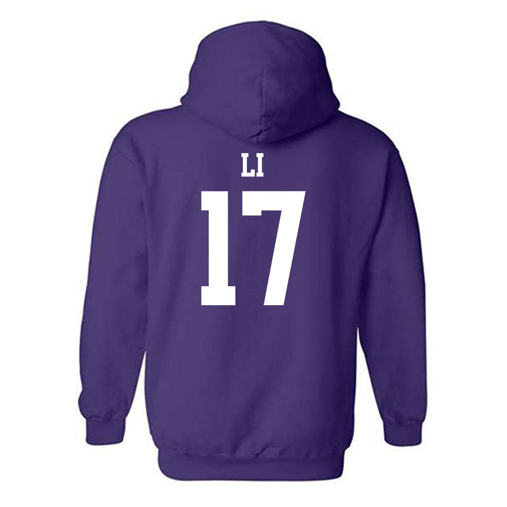 Mount Union - NCAA Men's Lacrosse : braylon li - Classic Shersey Hooded Sweatshirt-1