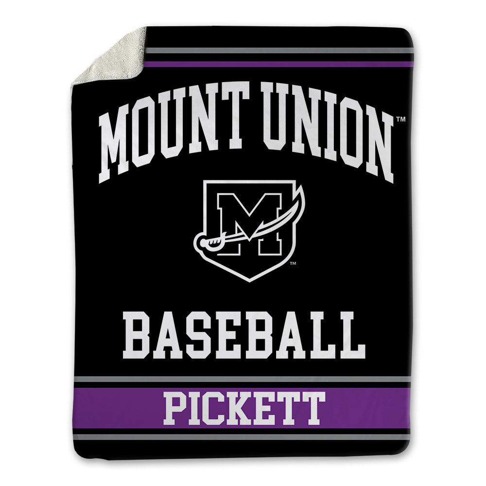 Mount Union - NCAA Baseball : TJ Pickett - Blanket-0