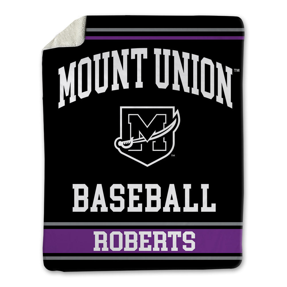 Mount Union - NCAA Baseball : Evan Roberts - Blanket-0