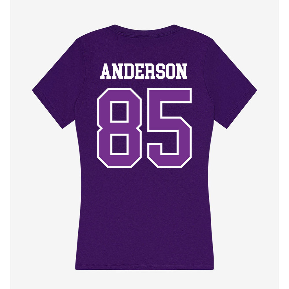 Mount Union - NCAA Football : Grant Anderson - Women's V-Neck T-Shirt-1